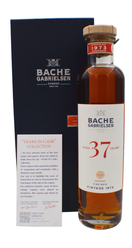 Bache Gabrielsen 37Y.O Vintage 1973 Cognac 700 ML