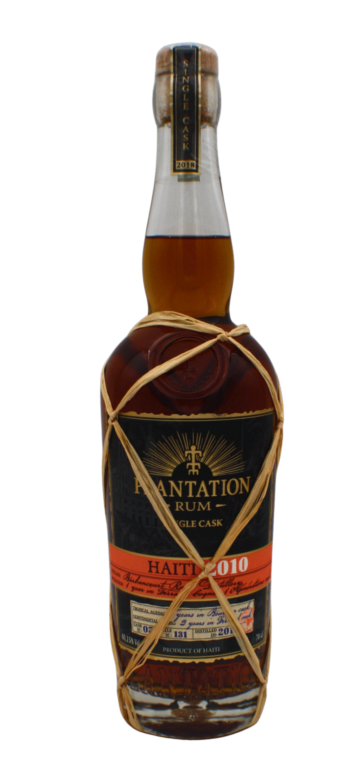 Plantation Single Cask 2018 Haiti 2010 Rum 700 ML