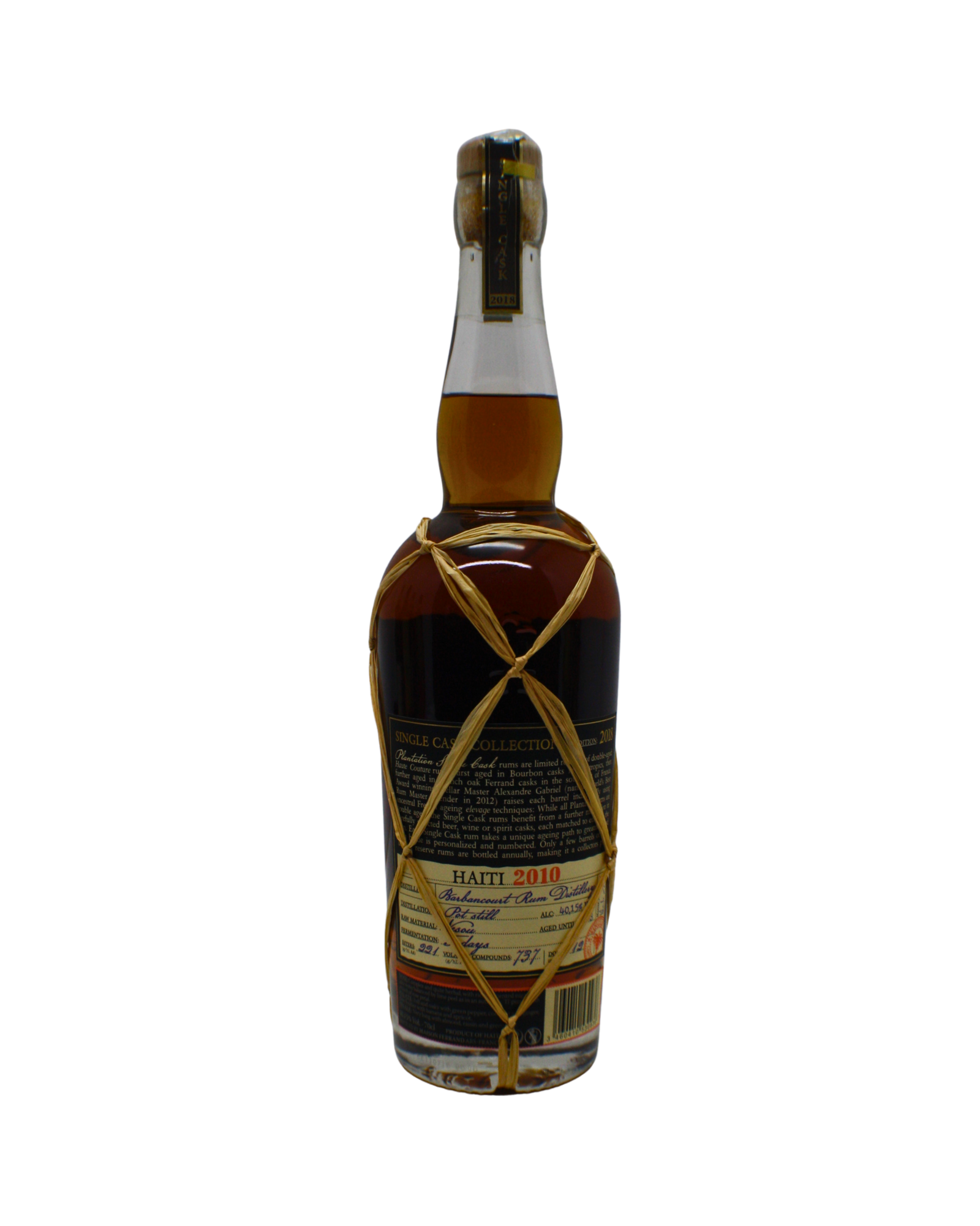 Plantation Single Cask 2018 Haiti 2010 Rum 700 ML - Image 2