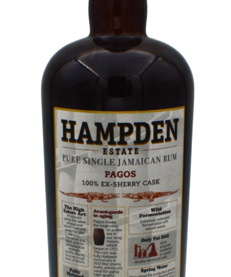 Hampden Estate PAGOS 100% Ex-Sherry Cask Maturation Rum 700 ML