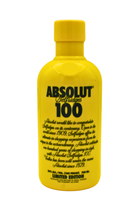 Absolut Vodka 100 Selfridges Edition 700 ML