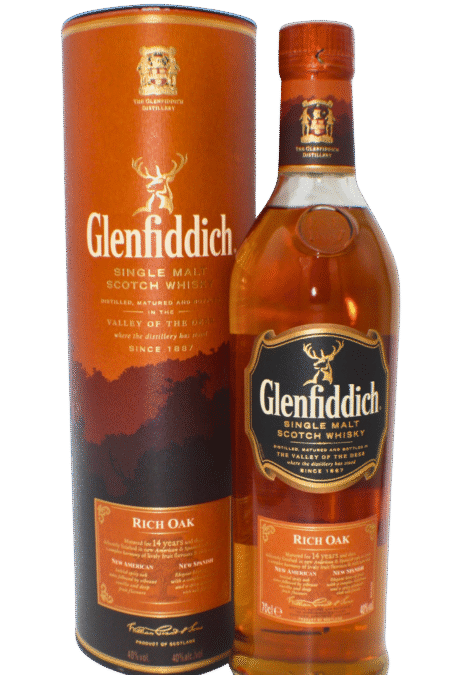 Glenfiddich Rich Oak 14 Y.O Single Malt Scotch Whisky 700 ML