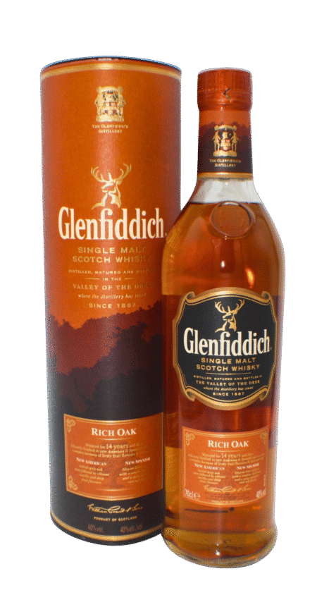 Glenfiddich Rich Oak 14 Y.O Single Malt Scotch Whisky 700 ML