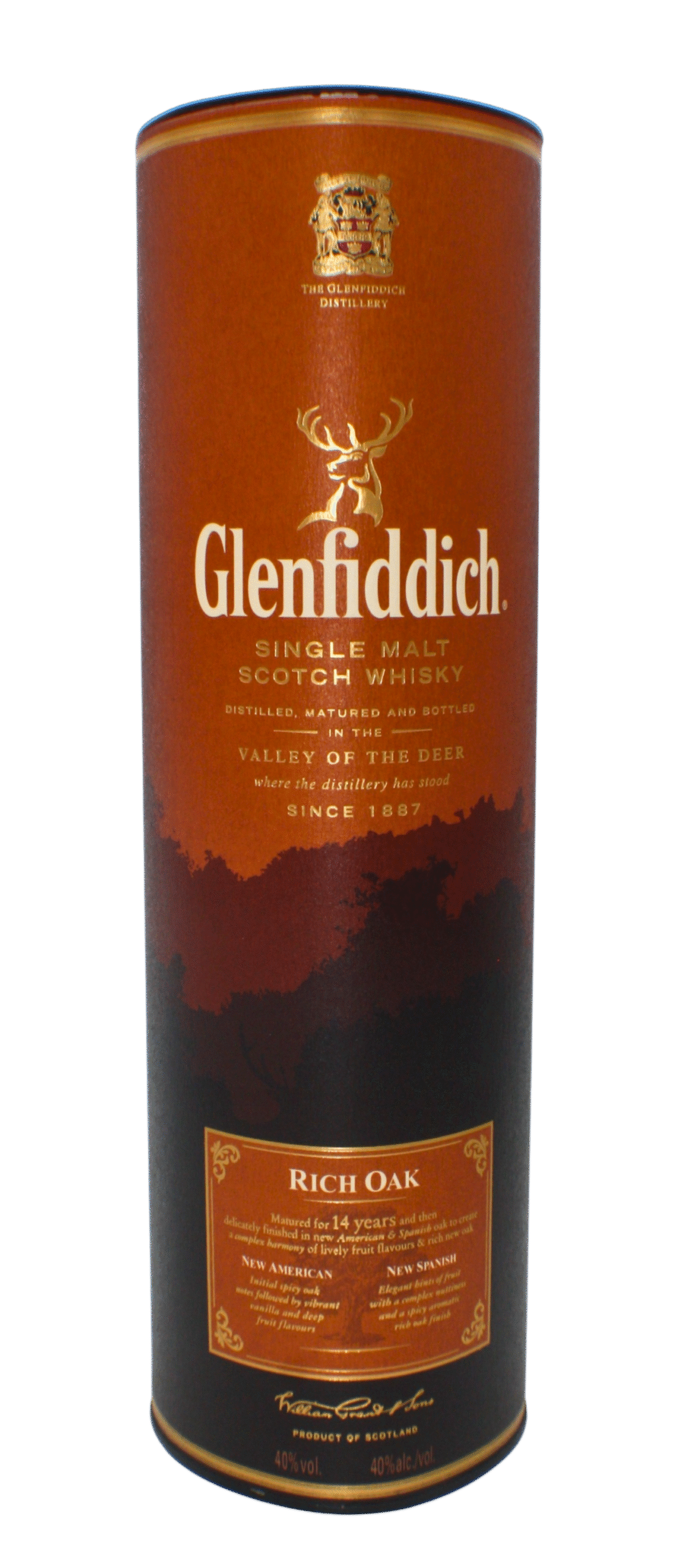 Glenfiddich Rich Oak 14 Y.O Single Malt Scotch Whisky 700 ML - Image 4