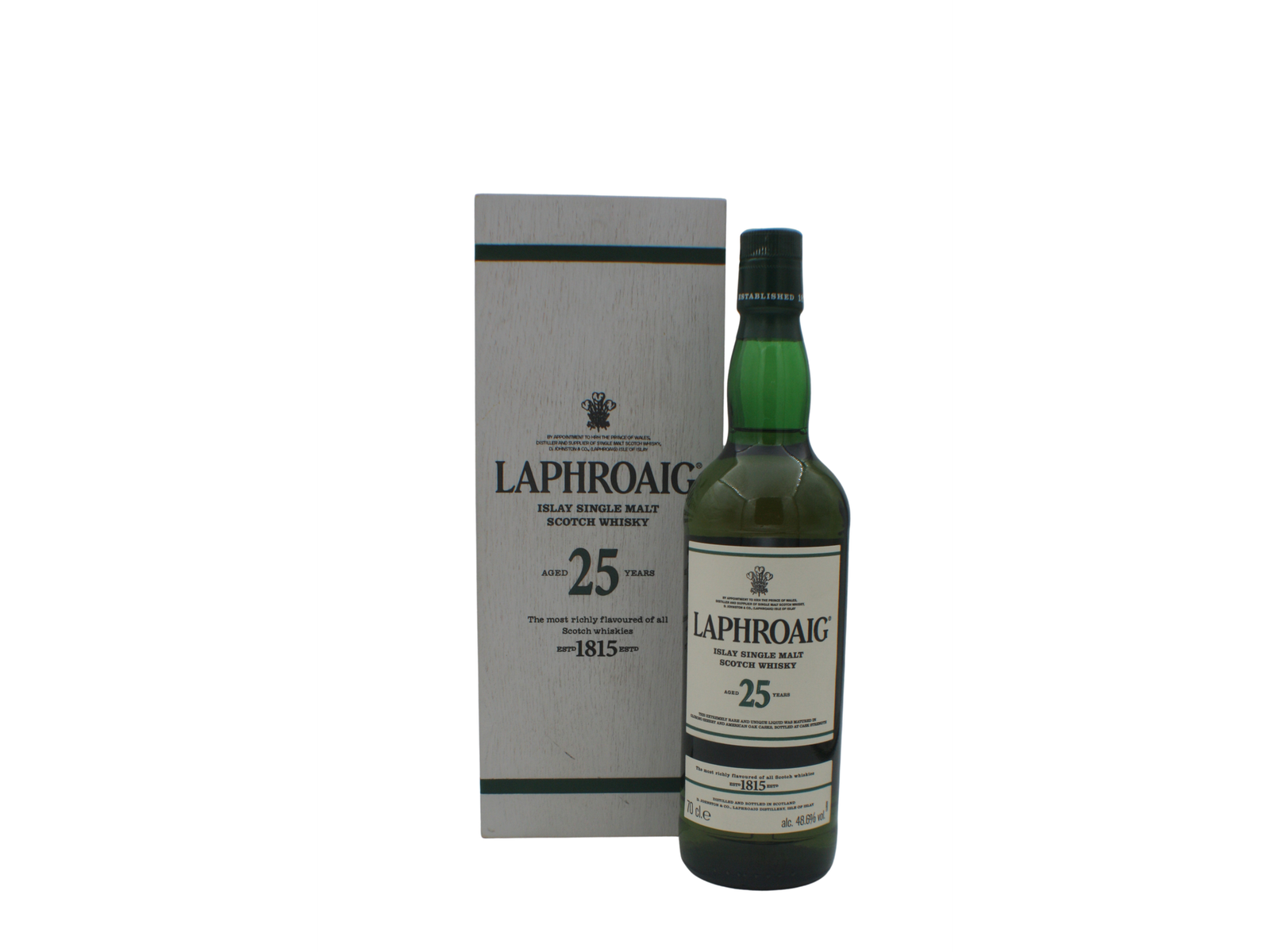 Laphroaig 48.6% Vol 25 Y.O Single Malt Scotch Whisky 700 ML
