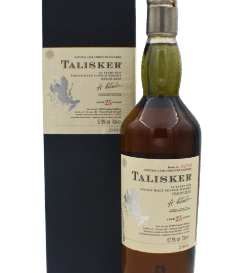Talisker 2004 Release 25 Y.O Cask Strength Single Malt Scotch Whisky 700 ML