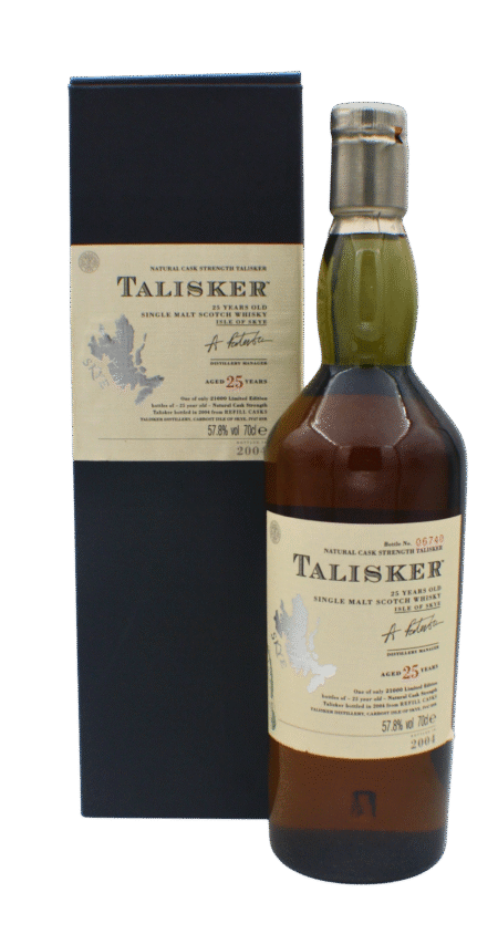Talisker 2004 Release 25 Y.O Cask Strength Single Malt Scotch Whisky 700 ML