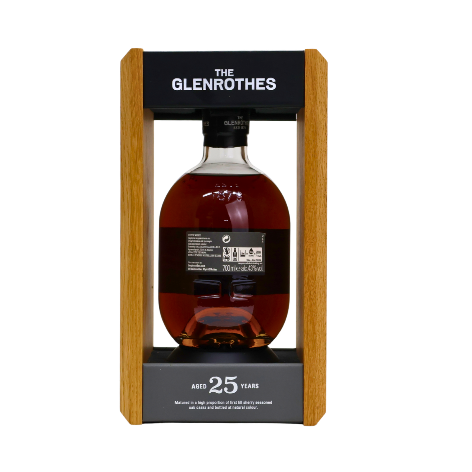 The Glenrothes 25 Y.O Single Malt Scotch Whisky 700 ML - Image 2