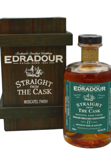 Edradour Straight From The Cask Moscatel Finish 10 Y.O Single Malt Scotch Whisky 500 ML