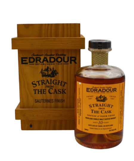 Edradour Straight From The Cask Chateau D'Yquem Finish Single Malt Scotch Whisky 500 ML