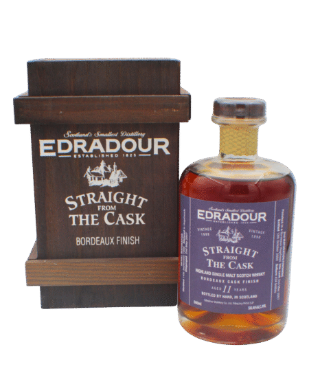 Edradour Straight From The Cask Bordeaux Finish Single Malt Scotch Whisky 500 ML