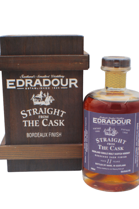 Edradour Straight From The Cask Bordeaux Finish 11 Y.O Single Malt Scotch Whisky 500 ML
