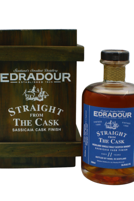 Edradour Straight From The Cask Sassicaia Finish 11 Y.O Single Malt Scotch Whisky 500 ML