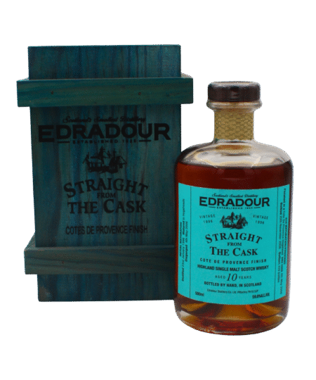 Edradour Straight From The Cask Cote De Provence Finish Single Malt Scotch Whisky 500 ML