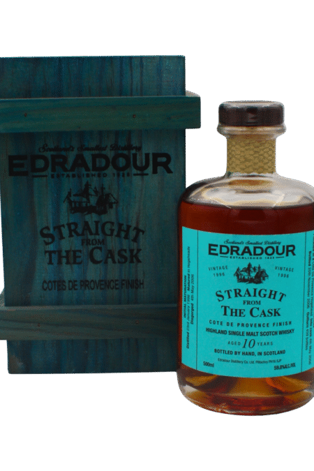 Edradour Straight From The Cask Cote De Provence Finish 10 Y.O Single Malt Scotch Whisky 500 ML