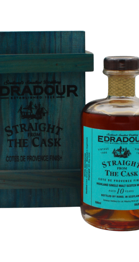 Edradour Straight From The Cask Cote De Provence Finish Single Malt Scotch Whisky 500 ML