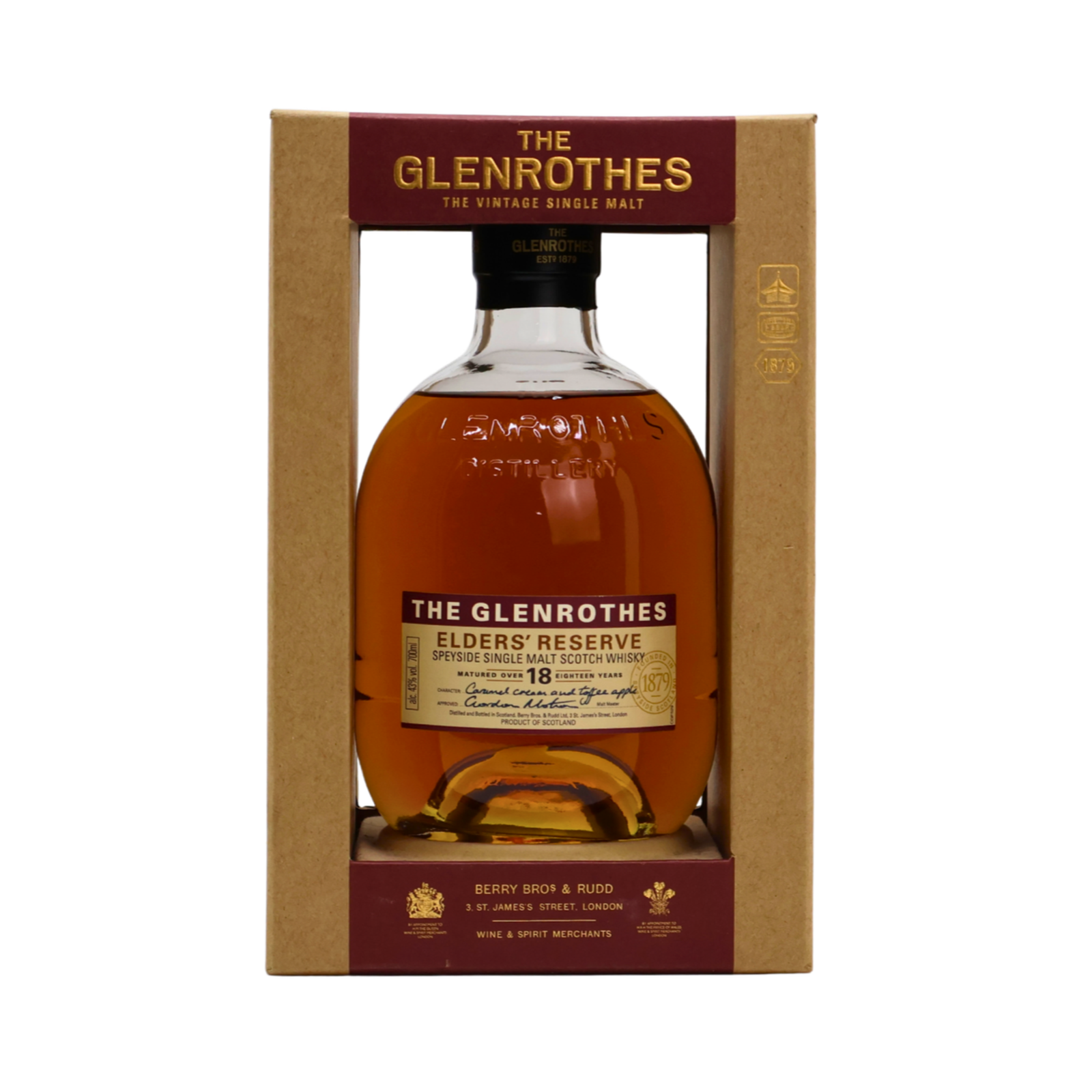 The Glenrothes Elder Reserve 18 Y.O Single Malt Scotch Whisky 700 ML