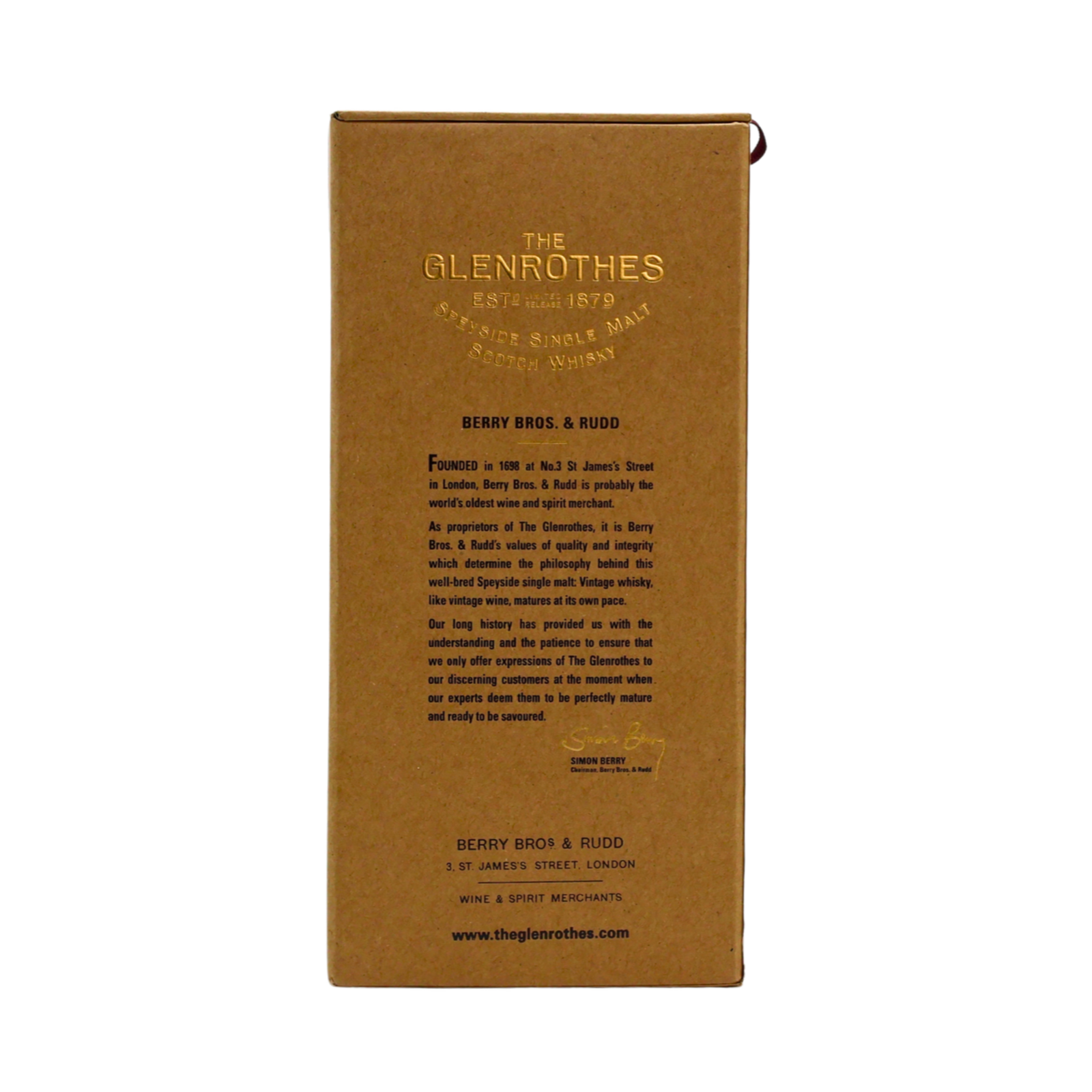 The Glenrothes Elder Reserve 18 Y.O Single Malt Scotch Whisky 700 ML - Image 3