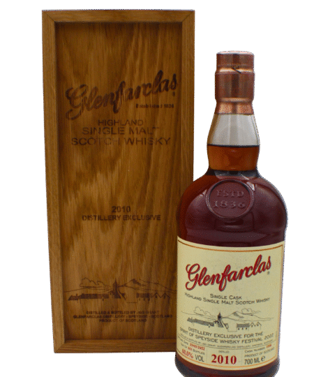 Glenfarclas 2010 Distillery Exclusive Single Malt Scotch Whisky 700 ML