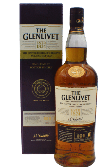 The Glenlivet Master Distiller Reserve Solera Vatted Single Malt Scotch Whisky 1000 ML