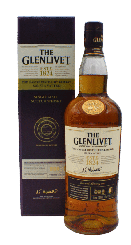 The Glenlivet Master Distiller Reserve Solera Vatted Single Malt Scotch Whisky 1000 ML