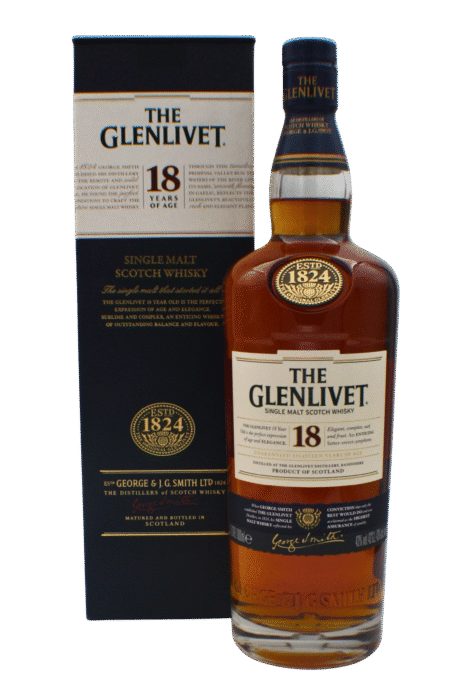 The Glenlivet 2011 Release 18 Y.O Single Malt Scotch Whisky 1000 ML