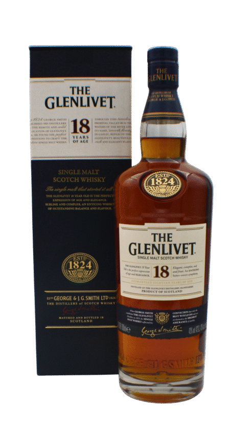 The Glenlivet 2011 Release 18 Y.O Single Malt Scotch Whisky 1000 ML