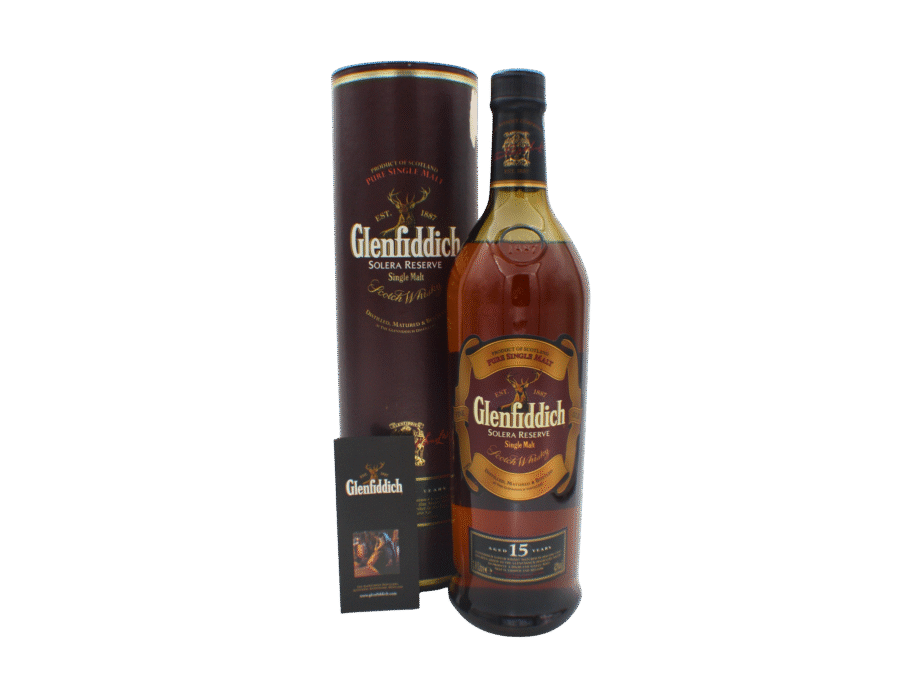 Glenfiddich Solera Reserve 15 Y.O Single Malt Scotch Whisky 1000 ML
