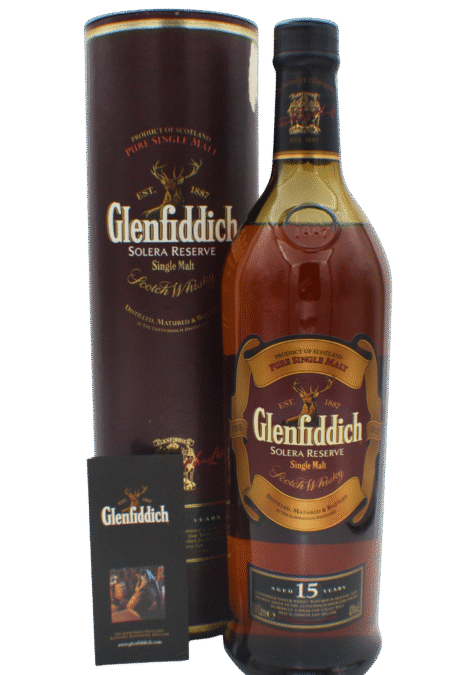 Glenfiddich Solera Reserve 15 Y.O Single Malt Scotch Whisky 1000 ML
