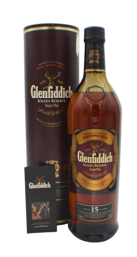 Glenfiddich Solera Reserve 15 Y.O Single Malt Scotch Whisky 1000 ML