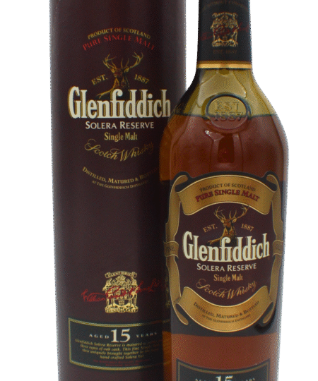 Glenfiddich Solera Reserve 15 Y.O Single Malt Scotch Whisky 700 ML