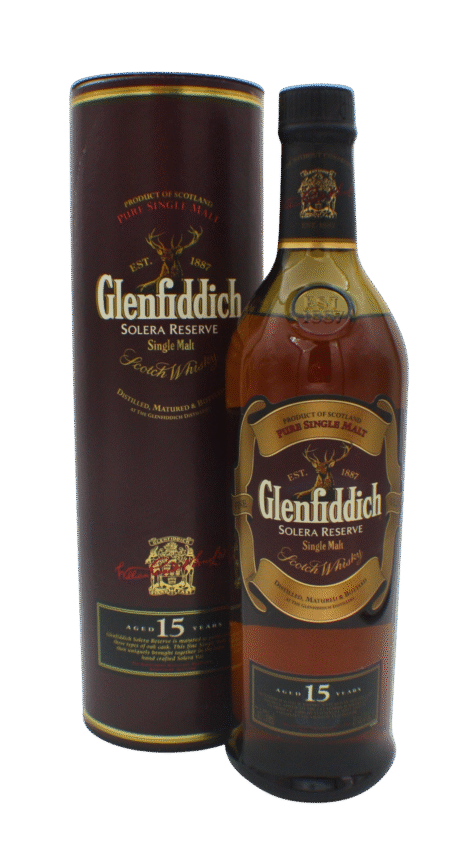 Glenfiddich Solera Reserve 15 Y.O Single Malt Scotch Whisky 700 ML