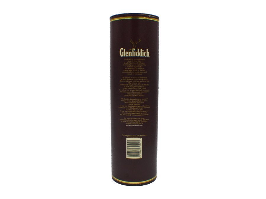 Glenfiddich Solera Reserve 15 Y.O Single Malt Scotch Whisky 700 ML - Image 5