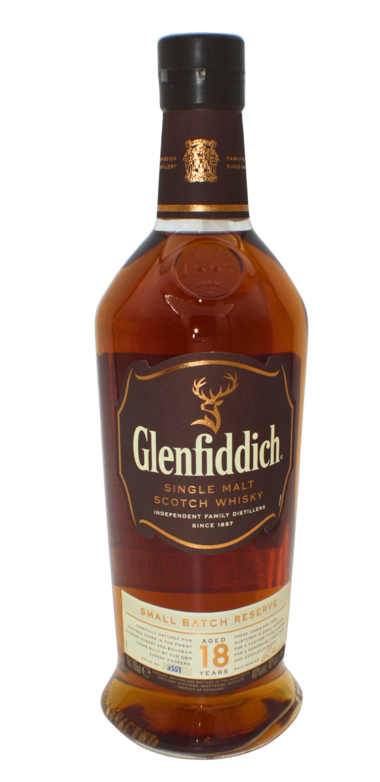 Glenfiddich Small Batch Reserve 18 Y.O Single Malt Scotch Whisky 700 ML - Image 2