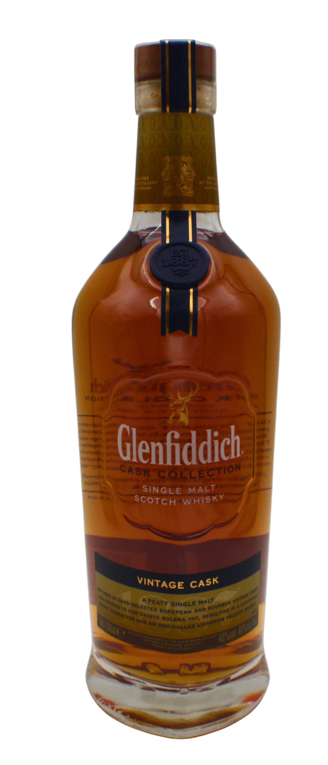 Glenfiddich Cask Collection Vintage Cask Single Malt Scotch Whisky 700 ML - Image 2