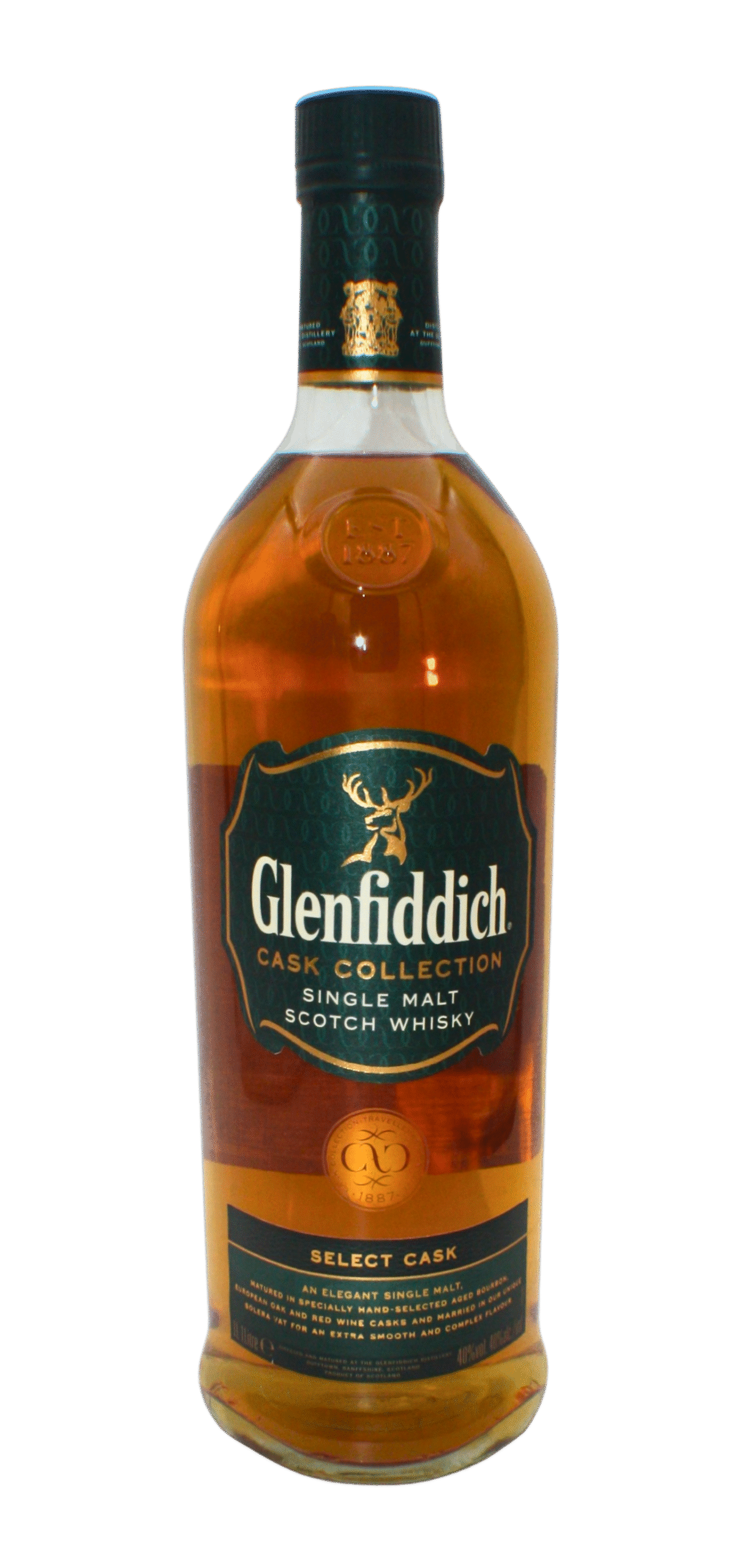 Glenfiddich Select Cask Single Malt Scotch Wisky 1000 ML - Image 2