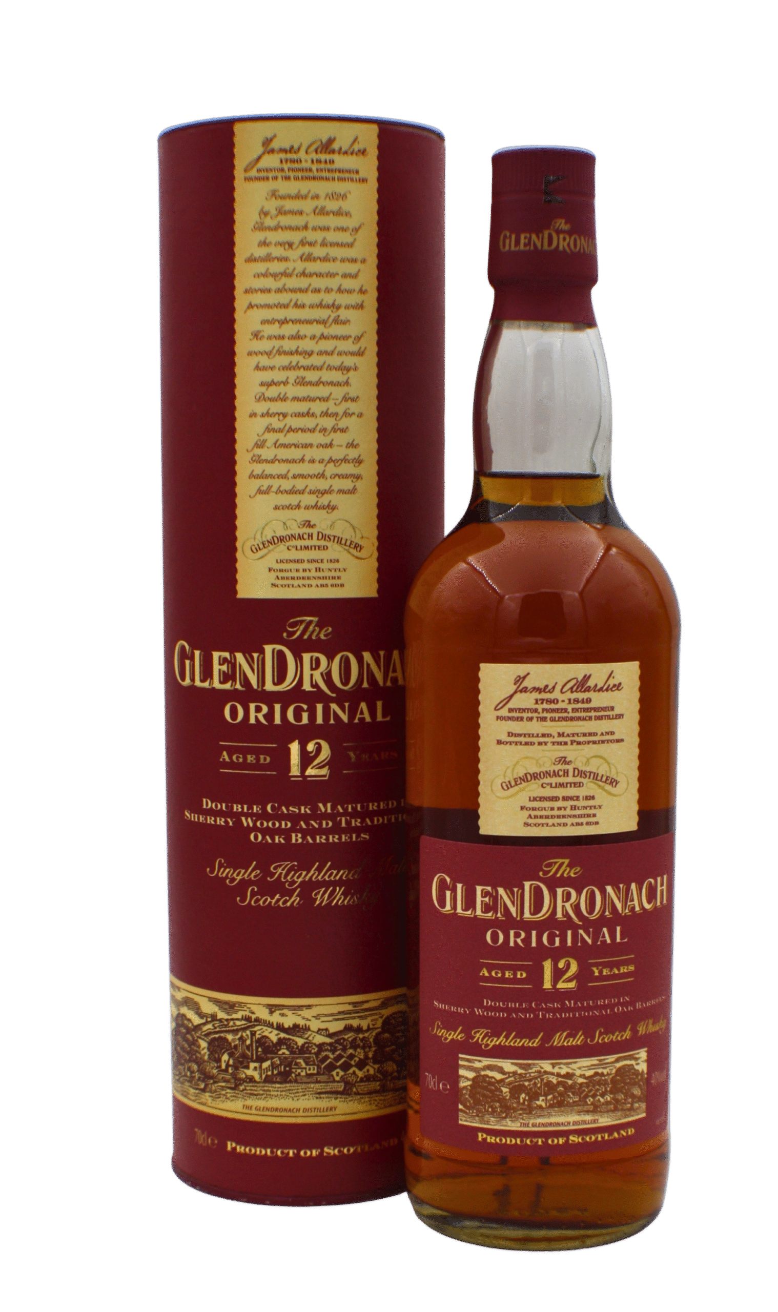 Glendronach 2008 Release 12 Y.O Single Malt Scotch Whisky 700 ML