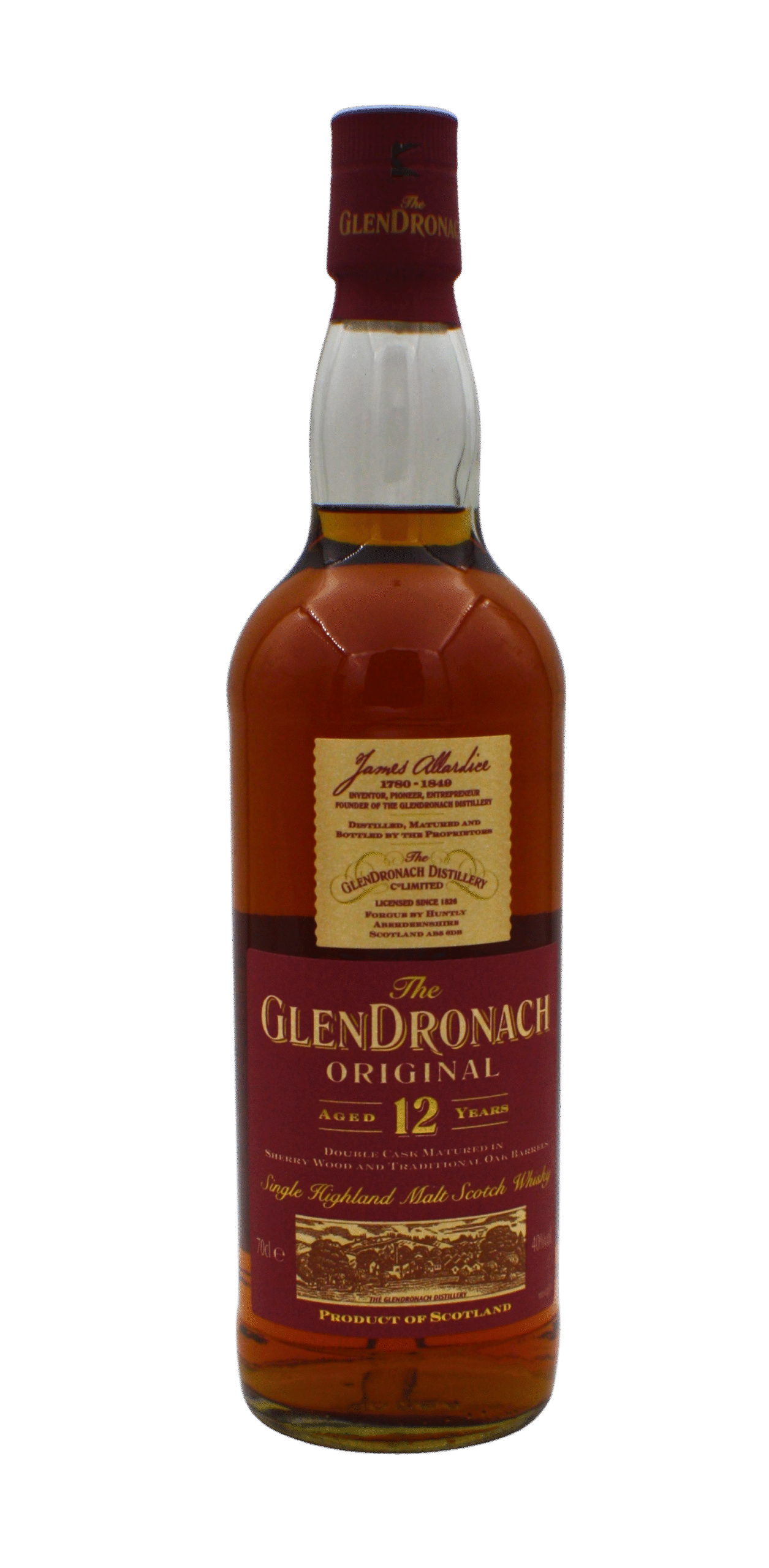 Glendronach 2008 Release 12 Y.O Single Malt Scotch Whisky 700 ML - Image 2