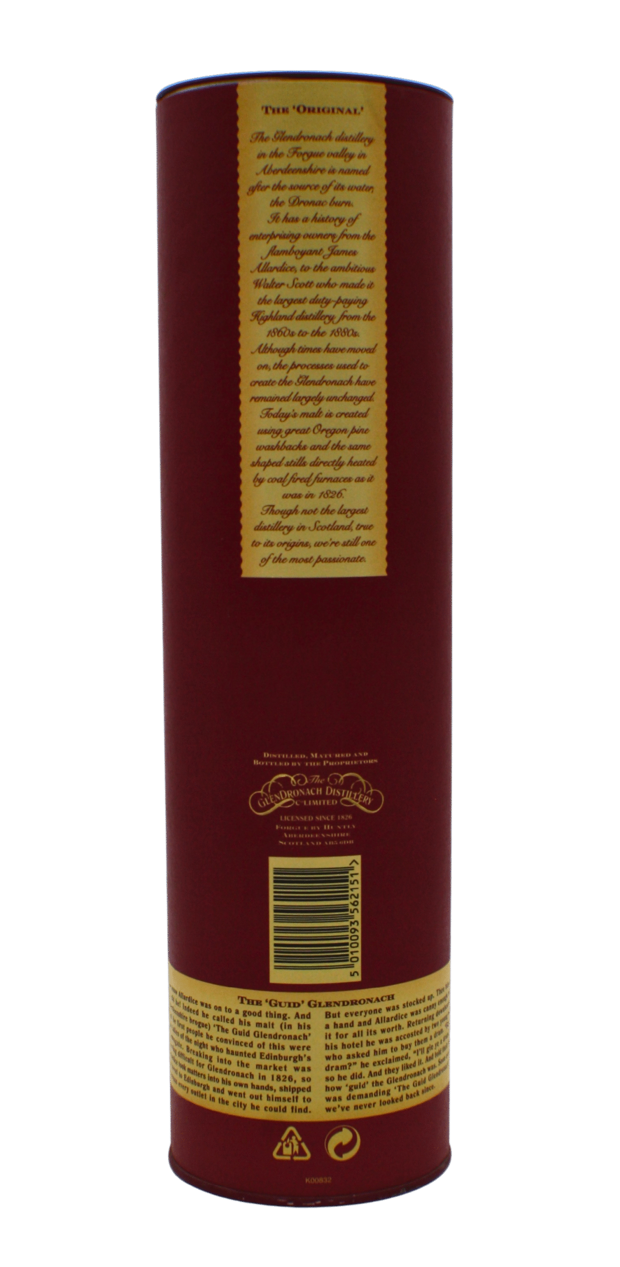 Glendronach 2008 Release 12 Y.O Single Malt Scotch Whisky 700 ML - Image 5