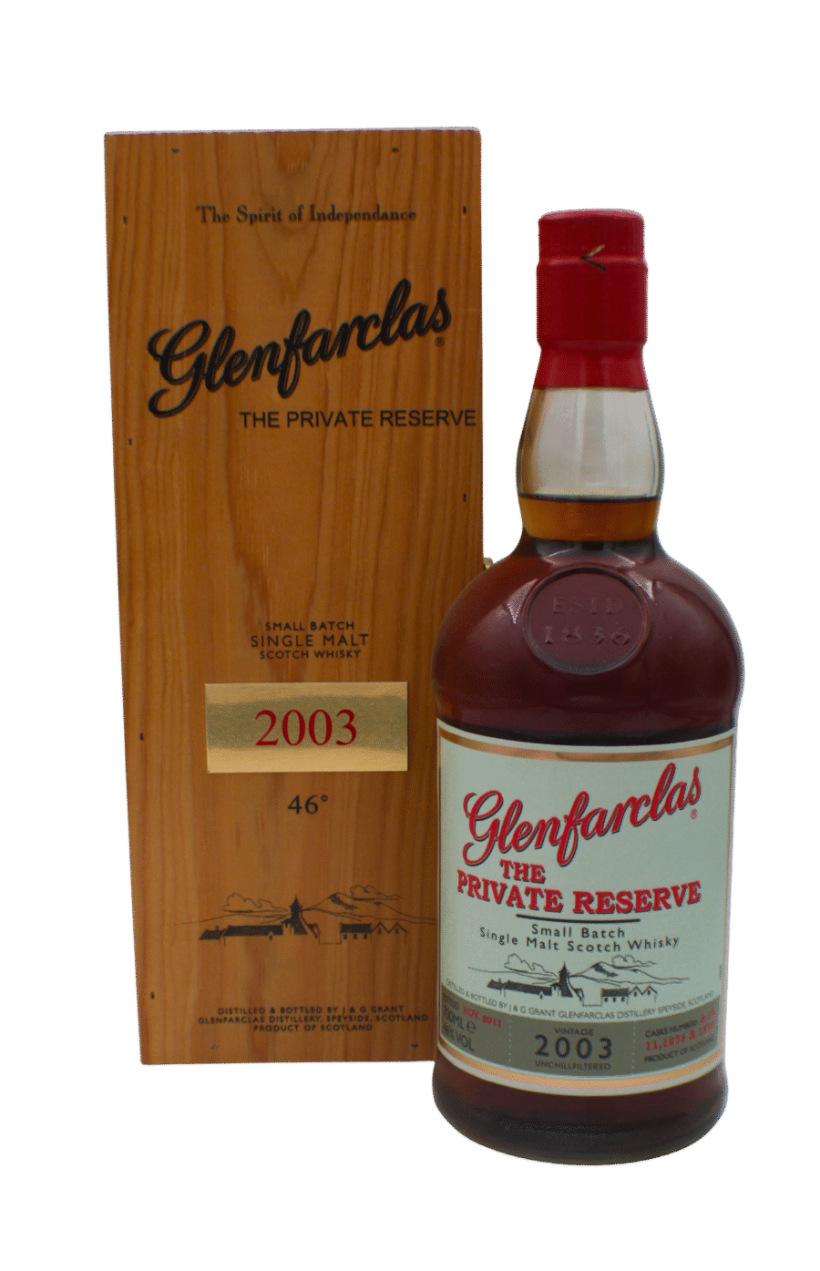 Glenfarclas The Private Reserve 2003 Single Malt Scotch Whisky 700 ML