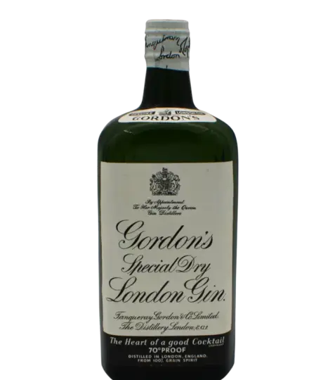 Gordons Special London Dry Gin Spring Cap 1950s 750 ML