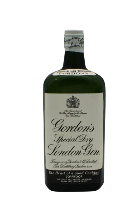 Gordons Special London Dry Gin Spring Cap 1950s 750 ML