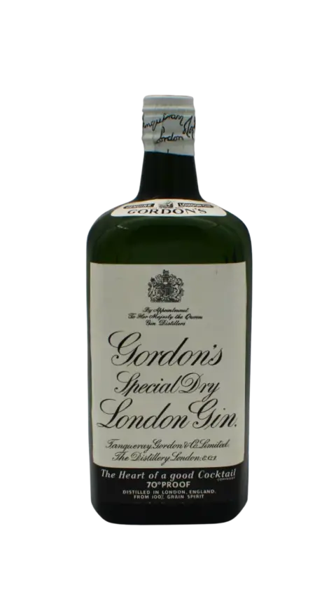 Gordons Special London Dry Gin Spring Cap 1950s 750 ML