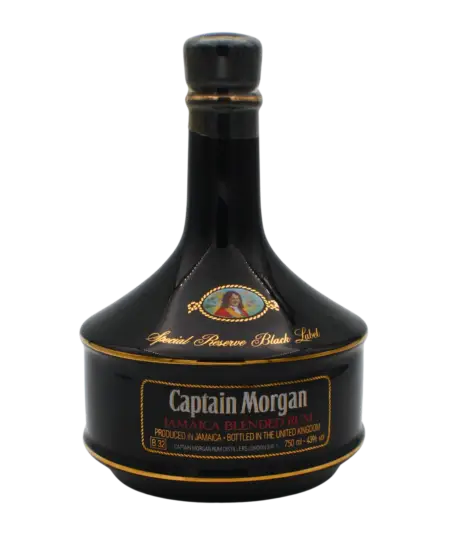 Captain Morgan Special Reserve Black Label Ceramic Bottle 750 ML