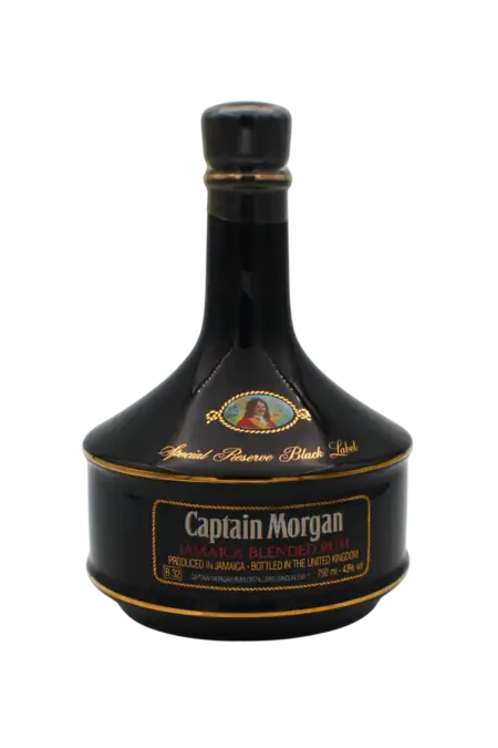 Captain Morgan Special Reserve Black Label Ceramic Bottle 750 ML
