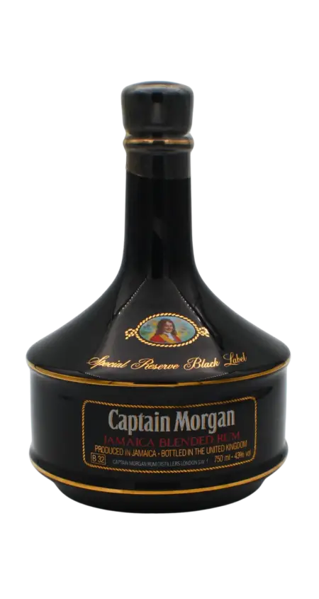 Captain Morgan Special Reserve Black Label Ceramic Bottle 750 ML