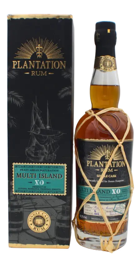 Plantation Peaty Arran Maturation Multi Island X.O Rum 700 ML