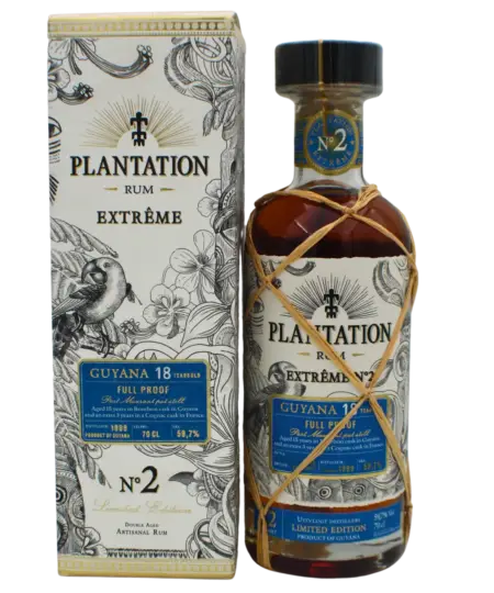 Plantation Extreme No2 Guyana 18 Y.O Rum 700 ML
