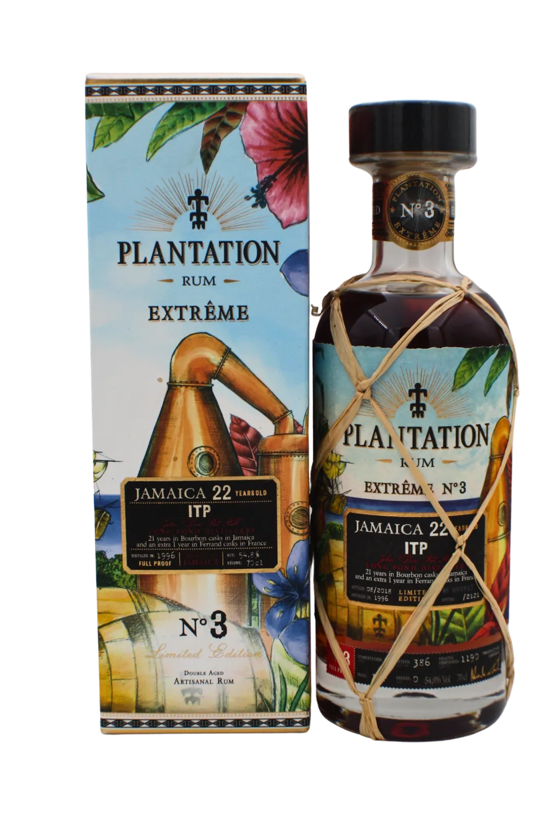 Plantation Extreme No3 Jamaica ITP 22 Y.O Rum 700 ML
