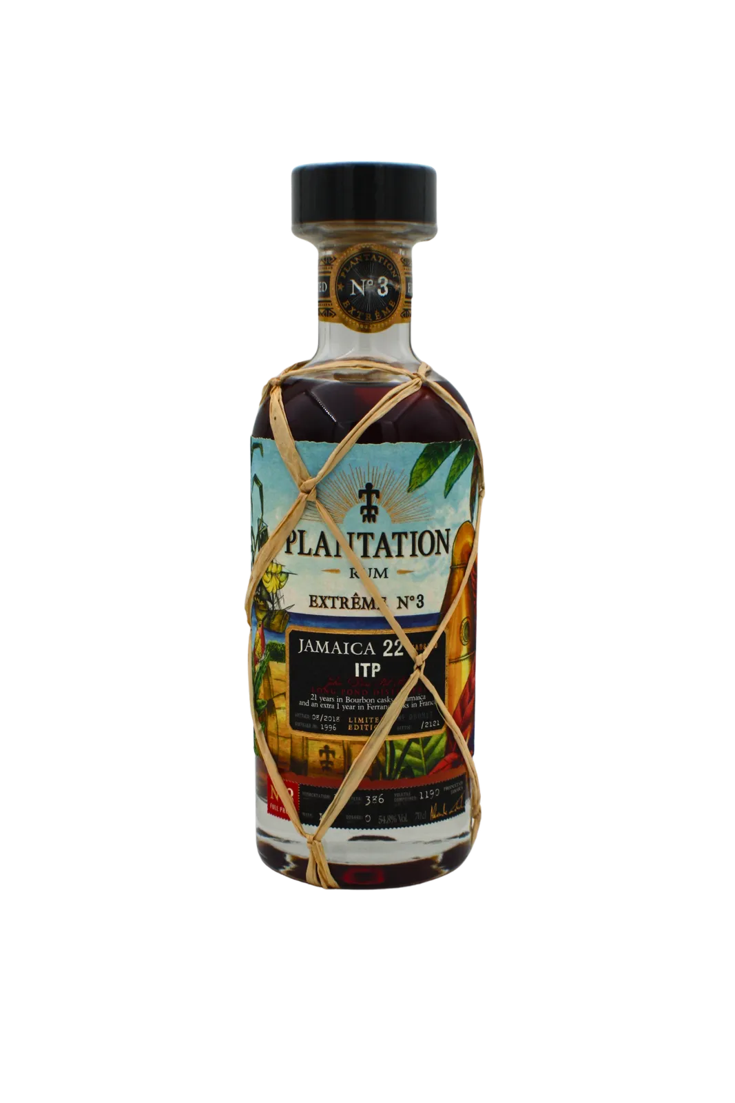 Plantation Extreme No3 Jamaica ITP 22 Y.O Rum 700 ML - Image 2